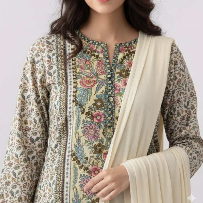 Zamzam A Grade Ready Made Three Piece