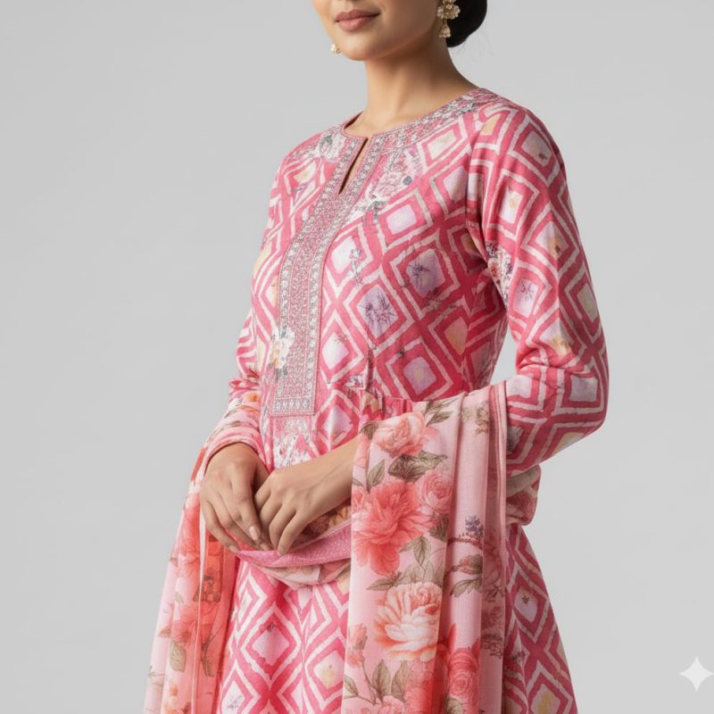 Zamzam A Grade Ready Made Three Piece